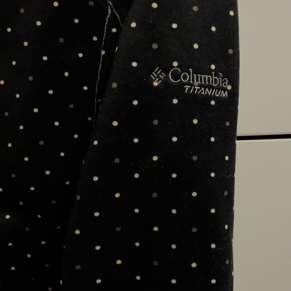 Womens COLUMBIA polka-dot jacket - size M - Picture 2 of 5